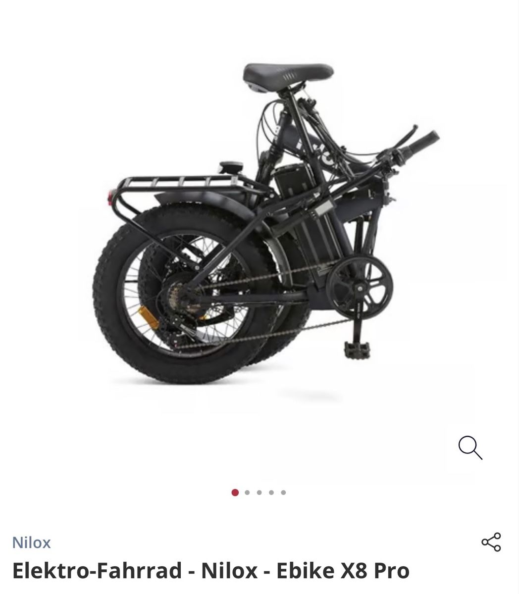 Velos: E- Bike nilox pro 8 – Neu und originalverpackt aus Reinach BL von carmine016 5