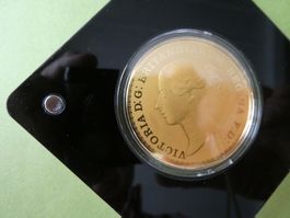 Feingold-Prägung 1/200 Unze .999 - Grossbritannien Victoria