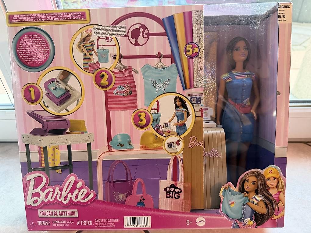 Bambole: Coffret Barbie création Poupée Mannequin – Usato da Chézard-St-Martin venduto da luc_q9tn