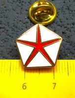 CHRYSLER AUTO LOGO "SEASTAR" SCHMUCK-PIN ENAMEL GOLDIG