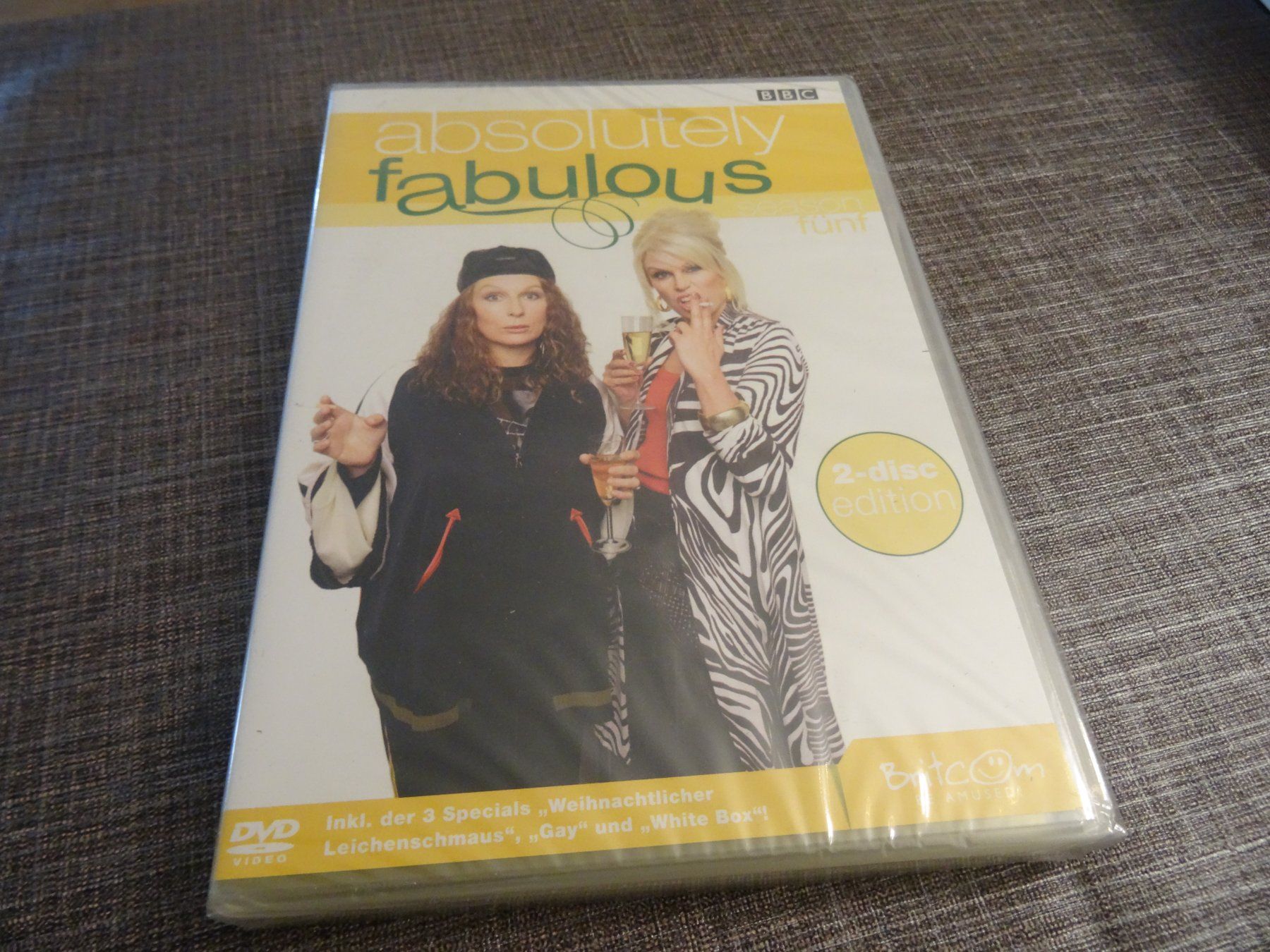Tutti i DVDs: Absolutely Fabulous - Staffel 5 DVD  NEU – Nuovo e nell'imballaggio originale da Olten venduto da Disc-Verkauf