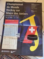 Affiche championnat du monde hockey sur glace juniors 1997