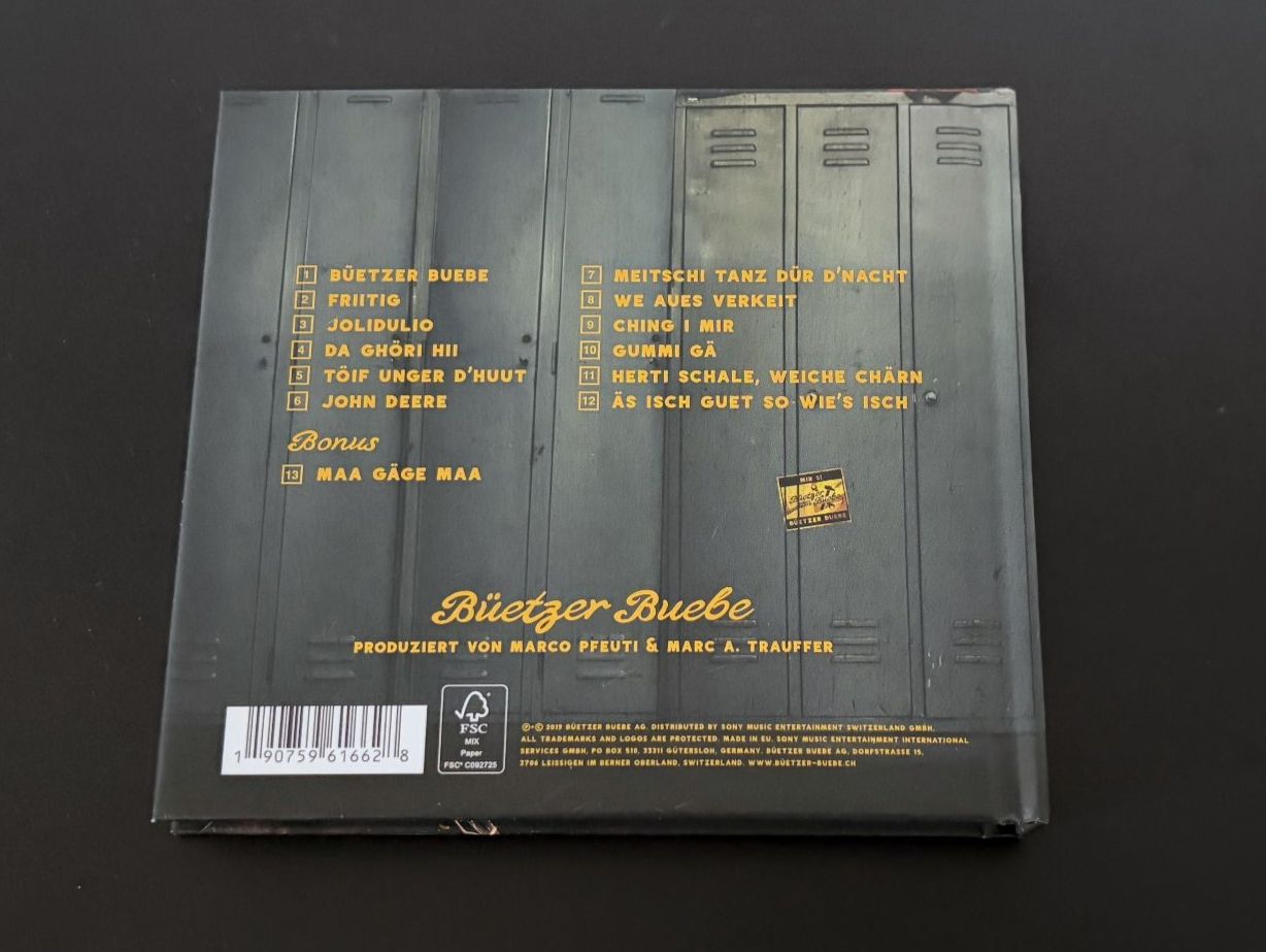 CD: CD Gölä & Trauffer: Büetzer Buebe Digibook – Usato da Birr venduto da Jamonline 3