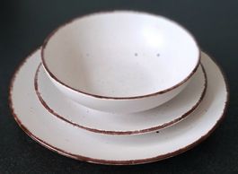 Geschirr-Set 12-teilig Mehrfarbig