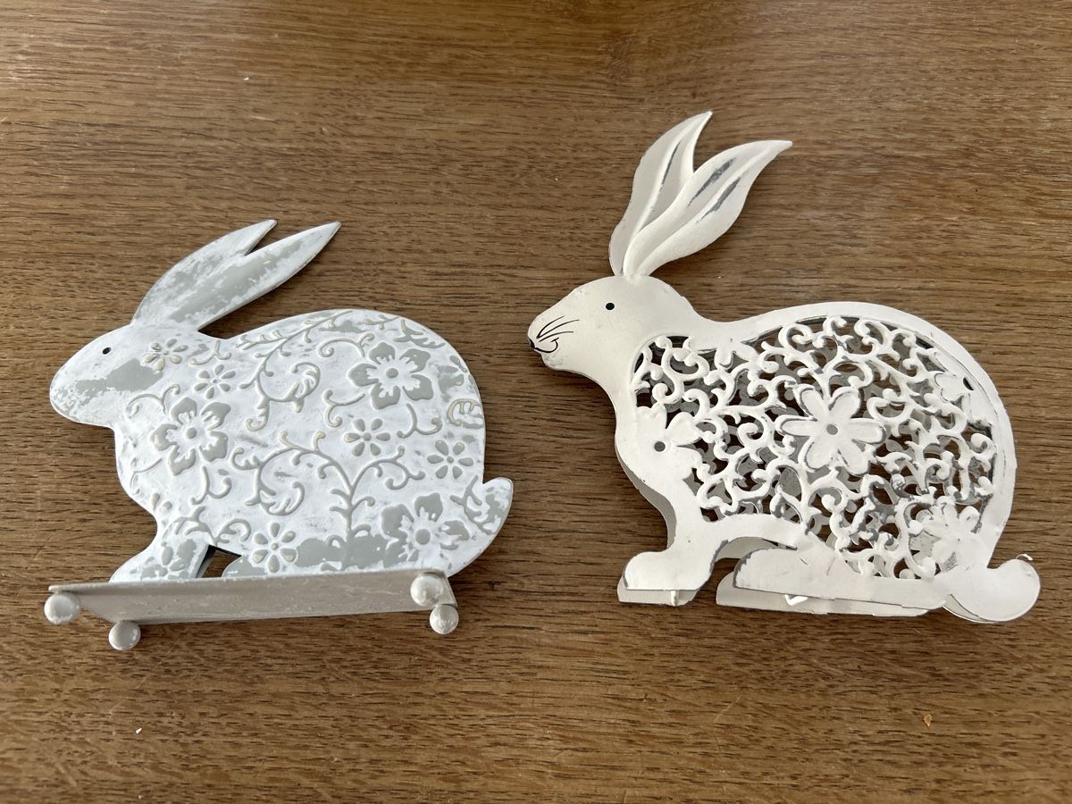 Statuette: Hasen aus Blech – Nuovo (secondo la descrizione) da Wichtrach venduto da henzmann1