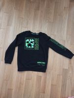 Minecraft Pullover schwarz Grösse 146 gut erhalten