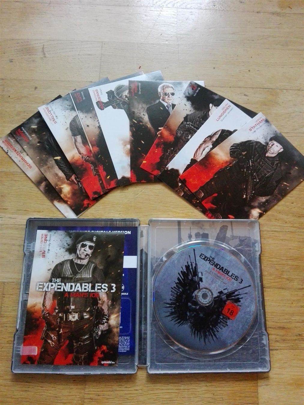 Tutti i DVDs: The Expendables (1-3) Limited-Editions  De & Eng   3'Blu-Ray – Usato da St.Galllen venduto da elkaphone 7