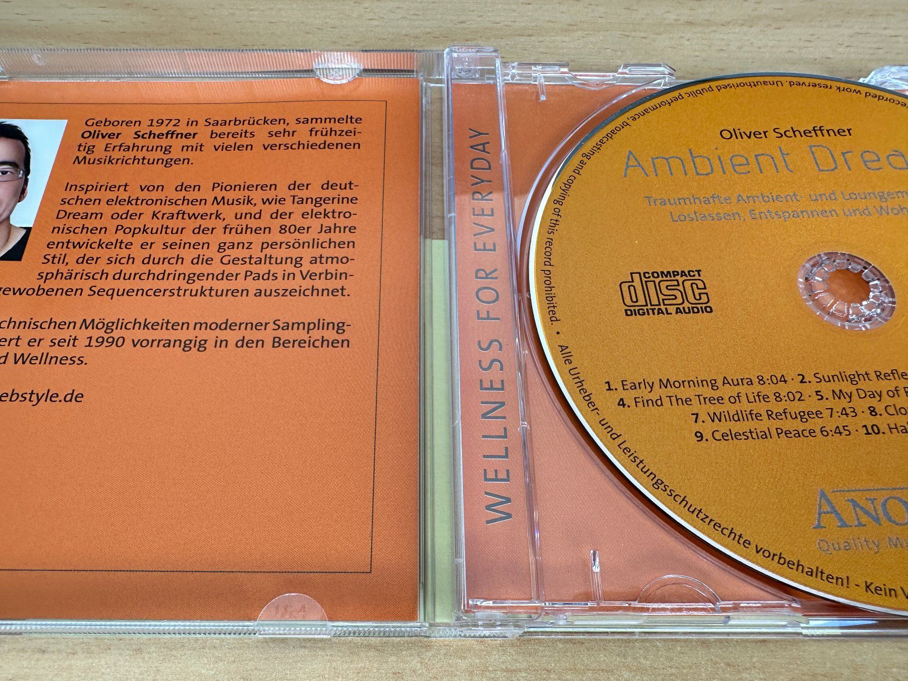 CD: Oliver Scheffner – Ambient Dreams – Usato da Rikon im Tösstal venduto da Alpenmutz 2