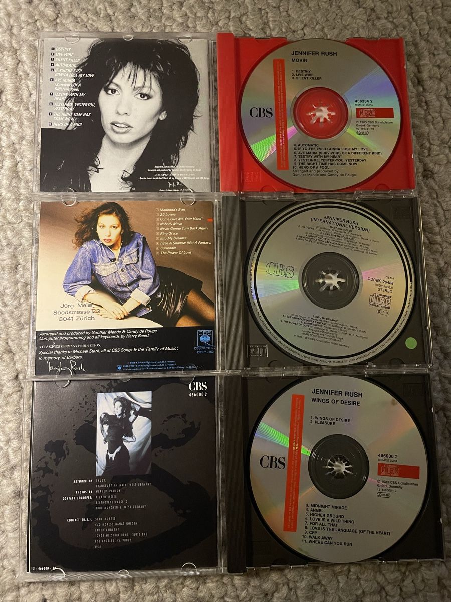 CDs: 3x Jennifer Rush – D'occasion à Reinach AG par trigger7811 1