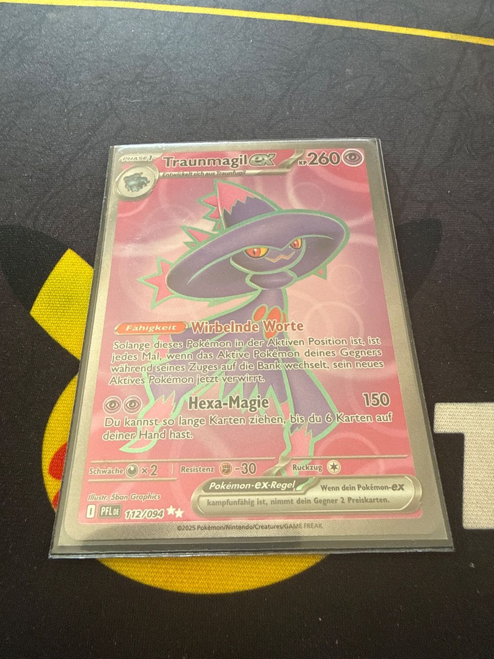 Carte collezionabili: Pokémon Traunmagil EX DE 112/094 – Usato da Sargans venduto da XswissprimeX