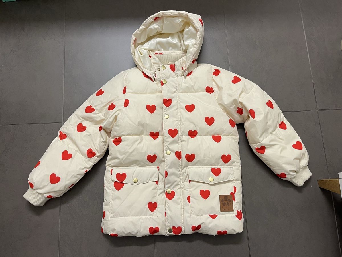 Mini Rodini Giacche & Cappotti: Mini Rodini Winterjacke Herz 128/134 – Usato da Zürich venduto da Gabi_78