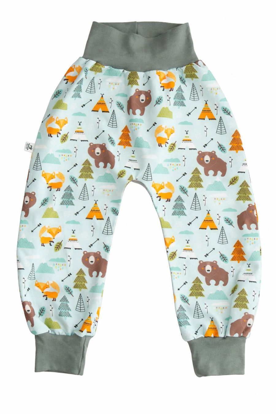 Pantaloni: Pumphose mit Waldtieren Gr.98/104 NEU – Nuovo e nell'imballaggio originale da Zürich venduto da sambaum