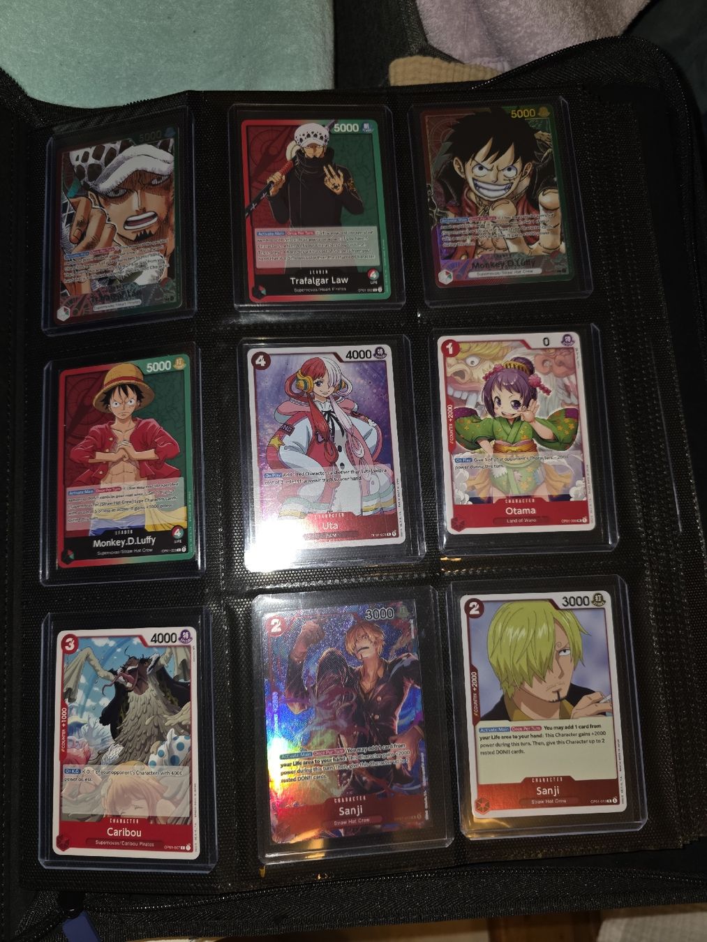 Bandai Carte collezionabili: One Piece - OP01 komplettes Pre Errata Set - Blue Bottom – Nuovo (secondo la descrizione) da Bern venduto da HotOden 1