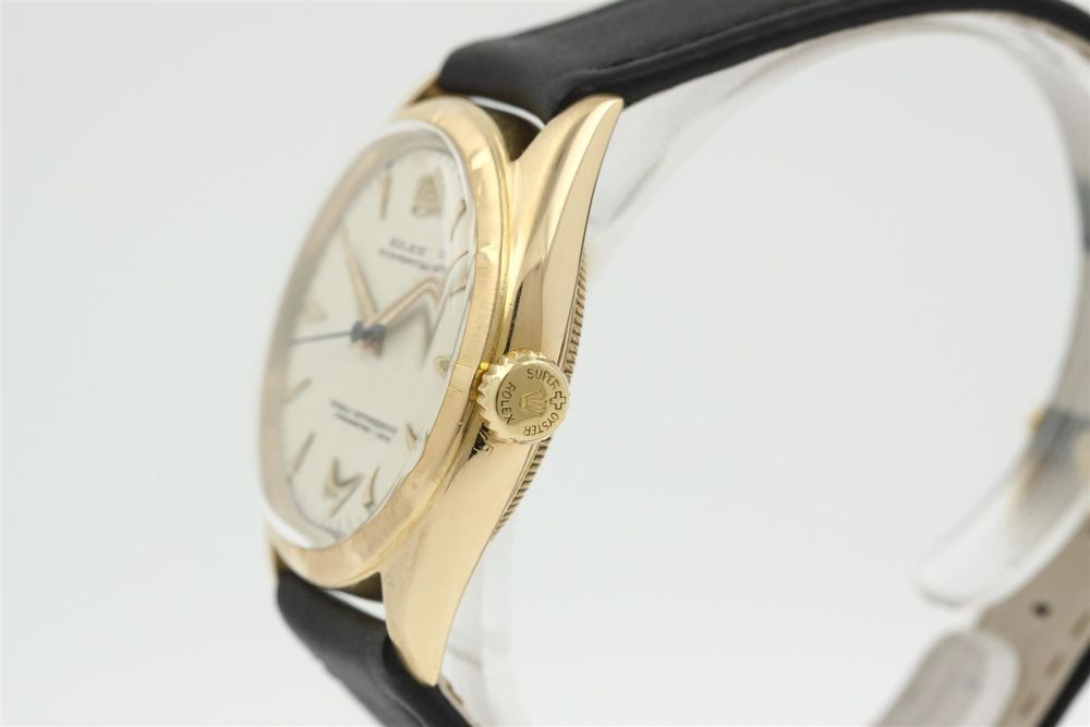 Rolex Orologi: ROLEX Oyster Perpetual 18K Vintage Ref. 6085 Kal. 645 *4972 – Usato da Zürich venduto da luxtrade 2