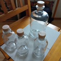 Glasflaschen 5 Stück