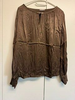 Bluse dunkelbraun von Dream L