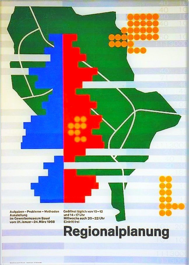 Foto & Immagini: REGIONALPLANUNG EXPO BASEL 1967 - Original Planung – Usato da Blonay venduto da postercollection