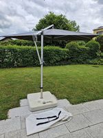 Glatz Sonnenschirm 300x240cm mit Sockel
