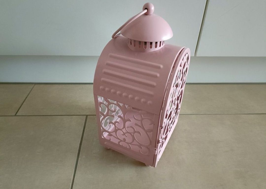 Laternen: romantische Laterne in rosa – Gebraucht aus Oberrieden von smarties949 3