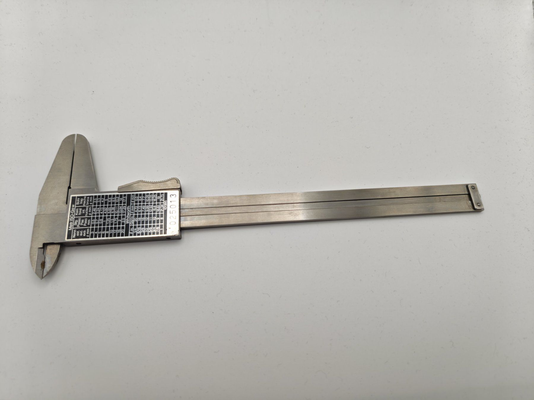 Mitutoyo Misurare: Mitutoyo Messschieber inkl. Etui – Usato da Thun venduto da Kankii 3