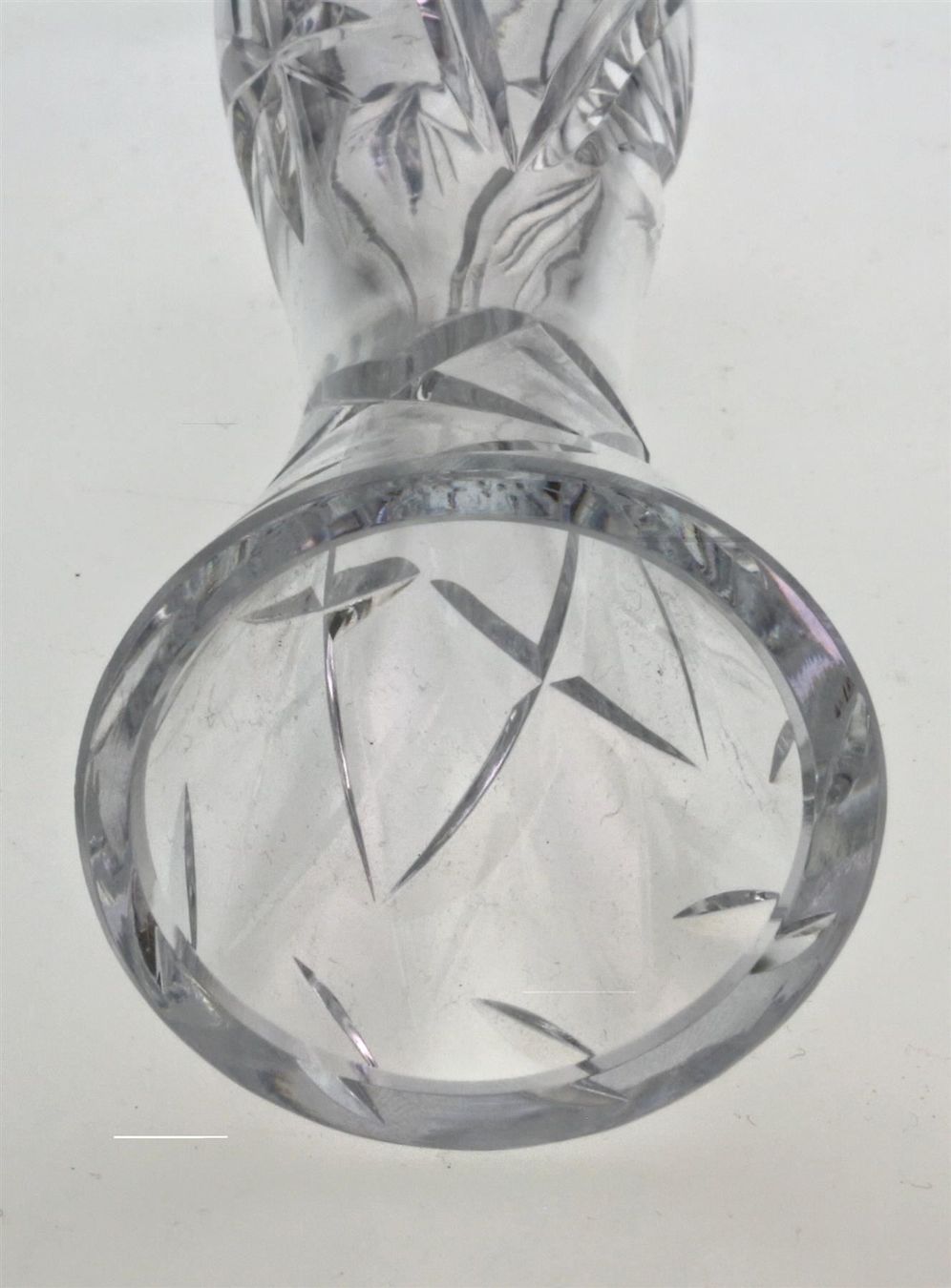 Vasen & Gefässe: wunderschöne elegante Kristallglas Vase – Defekt aus Seedorf BE von ArcoCera 5