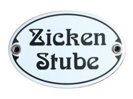 Emailschild - Zickenstube
