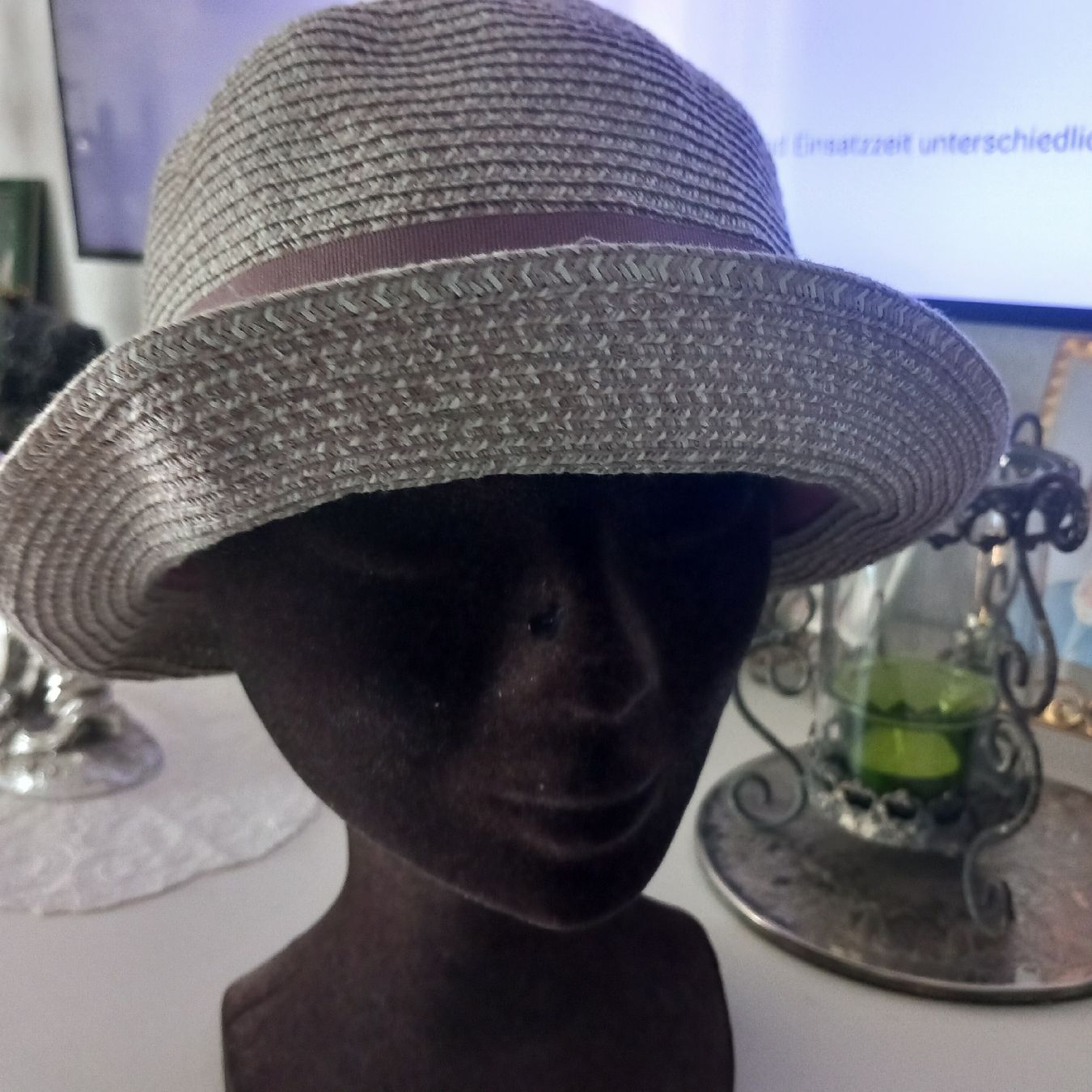 Copricapi, berretti & cappellini: Lässiger Seeberger Sommerhut/ Vintage – Usato da Aegerten venduto da gismolini 5