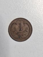 Münze 1 Heller 1901 Österreich, Zustand gebraucht