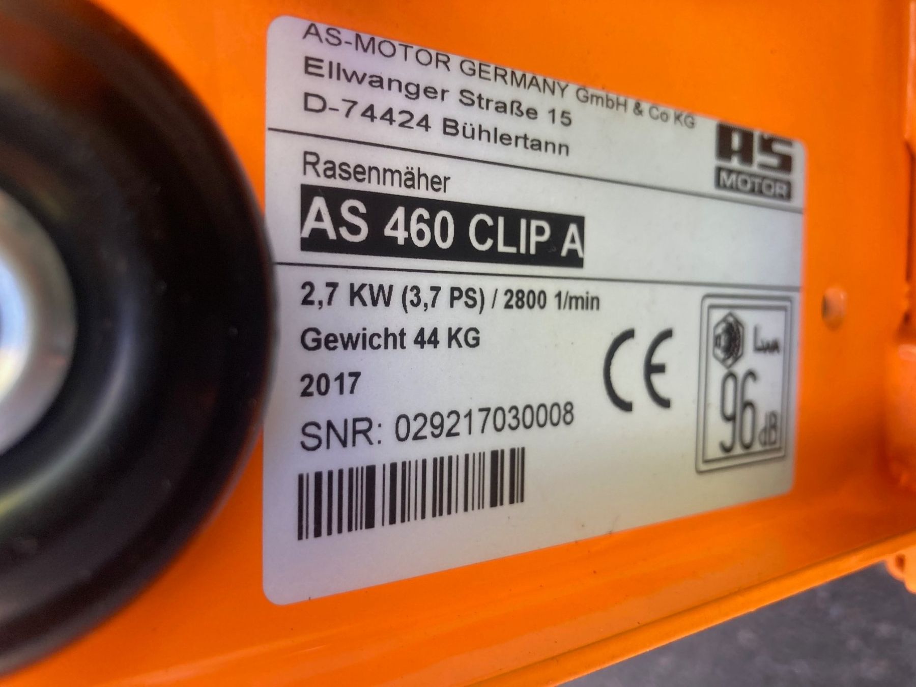 AS-Motor Tagliaerba: Mulchmäher AS 460 Clip A – Usato da Neuenkirch venduto da Heiniag 3