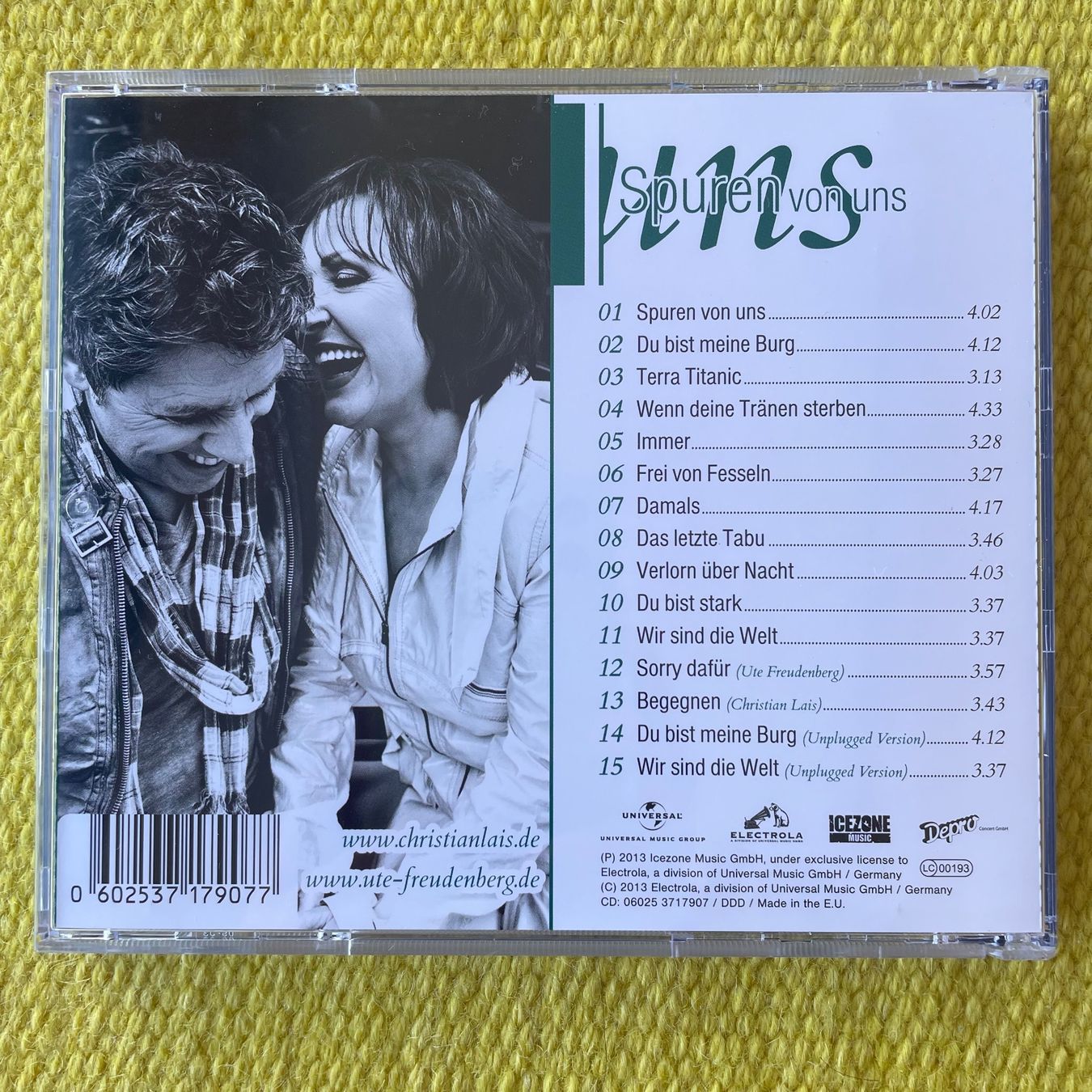 CD: FREUDENBERG&LAIS-SPUREN VON UNS – Usato da Rorschacherberg venduto da CD-Roli 1