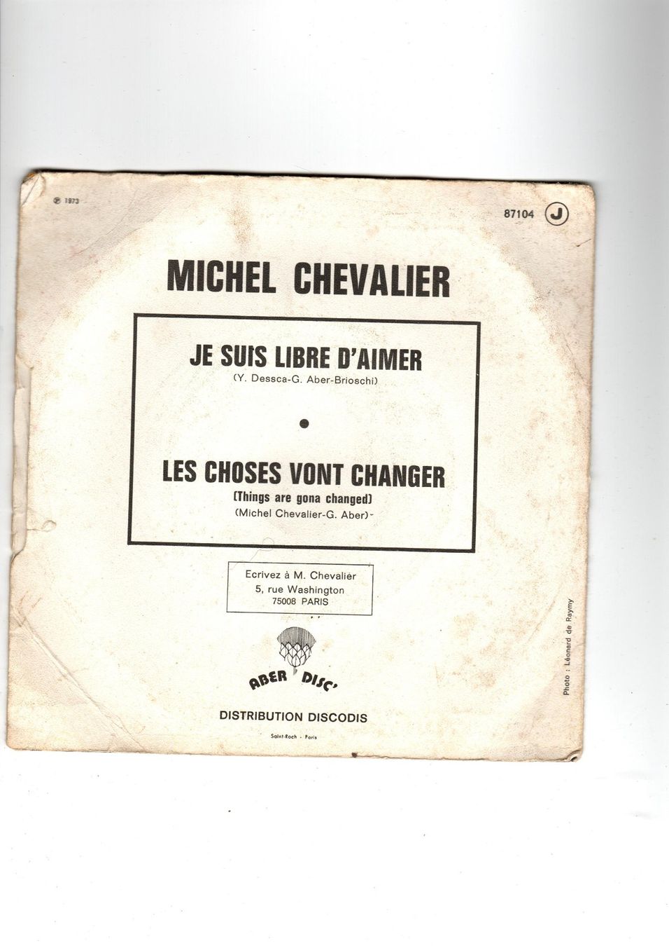 Dischi in vinile: Michel Chevalier – Usato da DOMDIDIER venduto da ren_q2rz 1