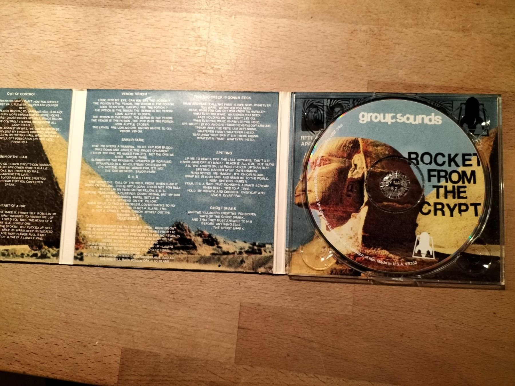CD: Rocket From The Crypt – Group Sounds – Usato da Biel / Bienne venduto da Music74 2