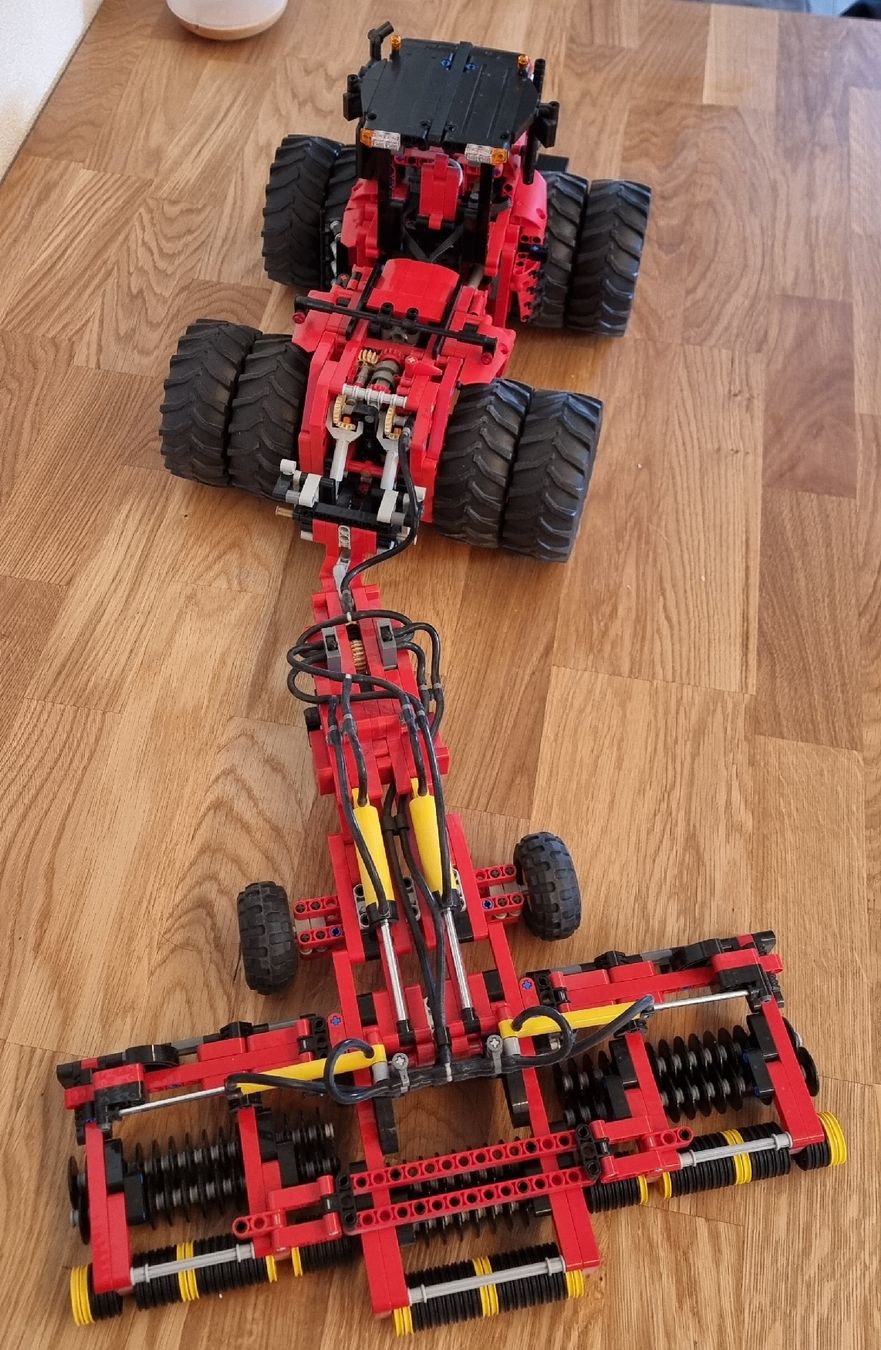 Lego Spielzeuge: Lego Technic Custombricks Knickschlepper inkl. Grubber – Gebraucht aus Etziken von 1400mini 3