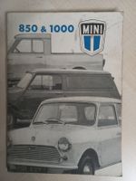 Oldtimer Bedienungsanleitung Betriebsanleitung Mini 850 1000