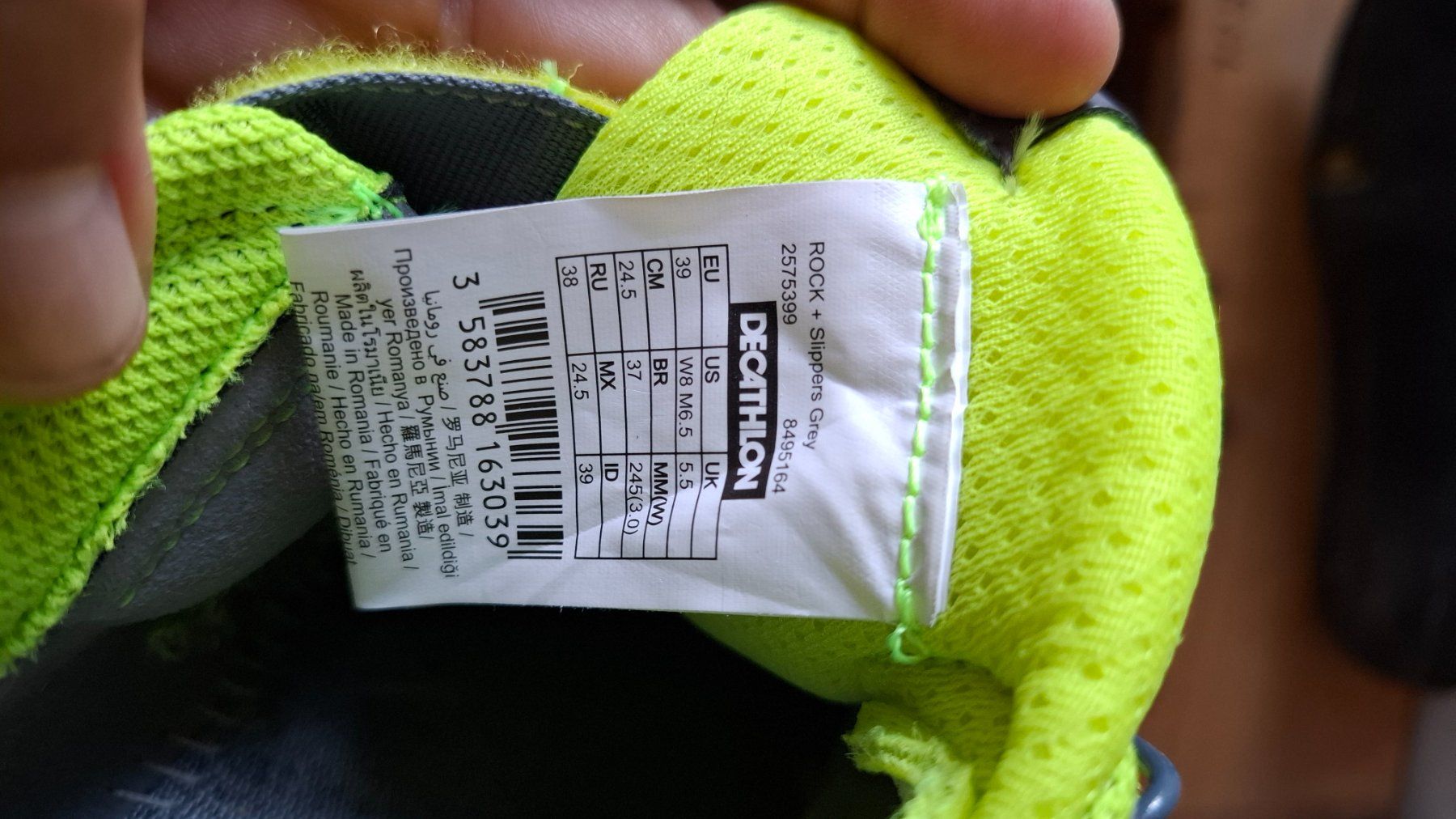 Decathlon Chaussures hommes: Chaussons d'escalade Simond 39 – D'occasion à Lausanne par afr_9tsz 1