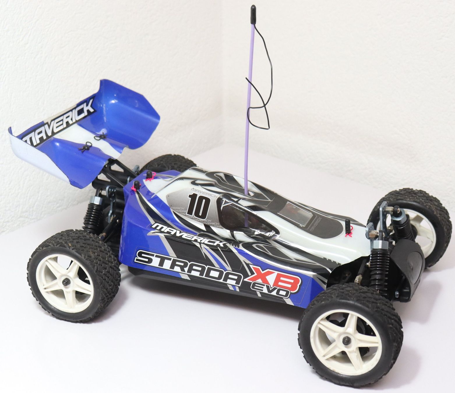 Modellismo RC: Maverick Strada XB Brushed Buggy RTR 1:10 – Usato da Frick venduto da volvo850driver 1
