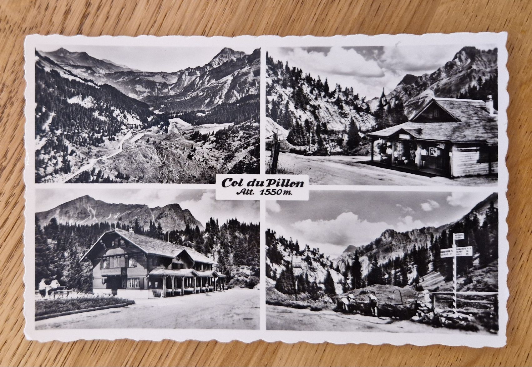 Ansichtskarten: 4 Karten Col de Pillon – Gebraucht aus Ebikon von Donar50 4