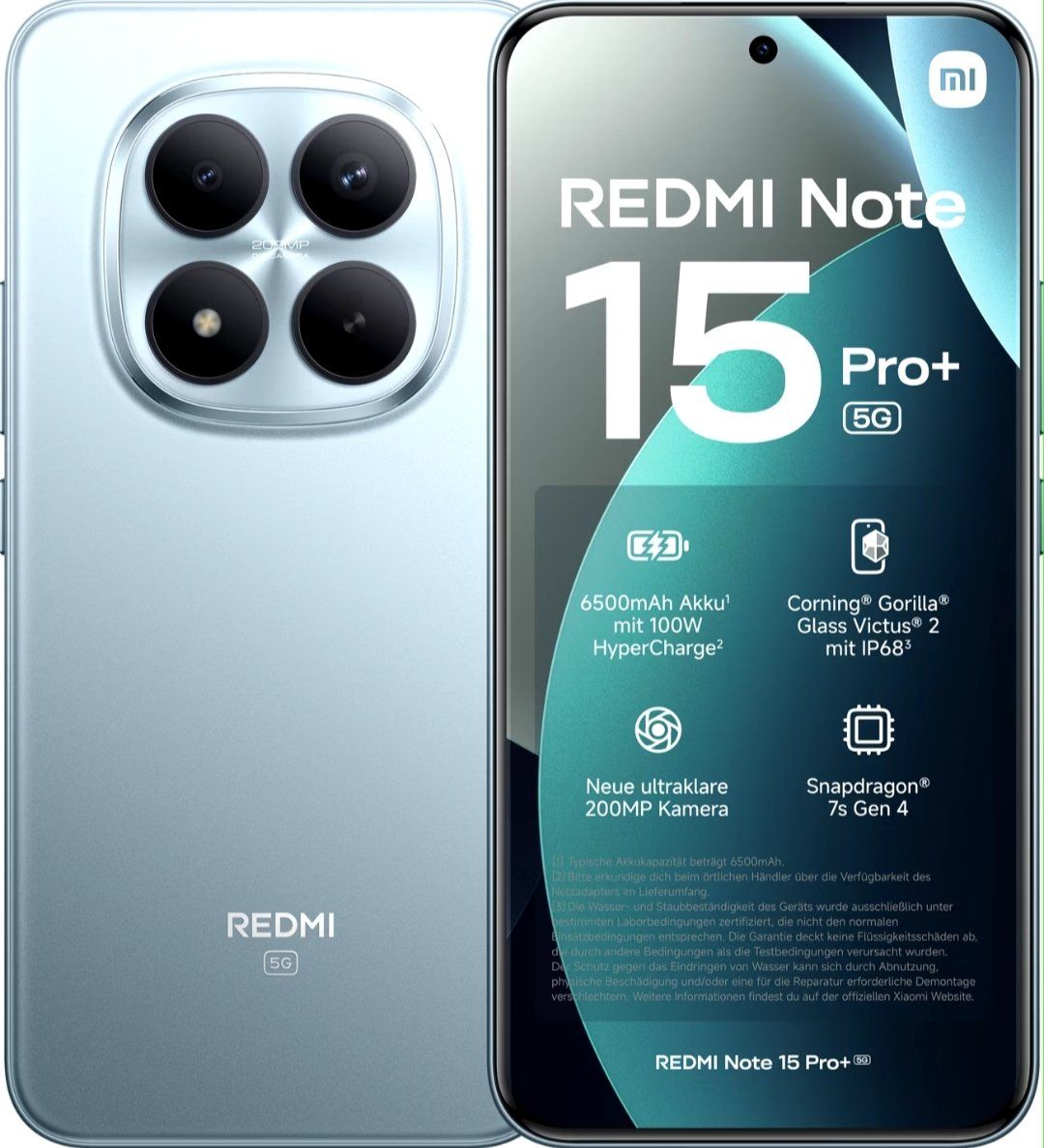 Xiaomi Portables: Redmi Note 15 Pro+ 256GB – Neuf avec emballage d'origine à Fislisbach par AB-45-RAPPEN-SHOP