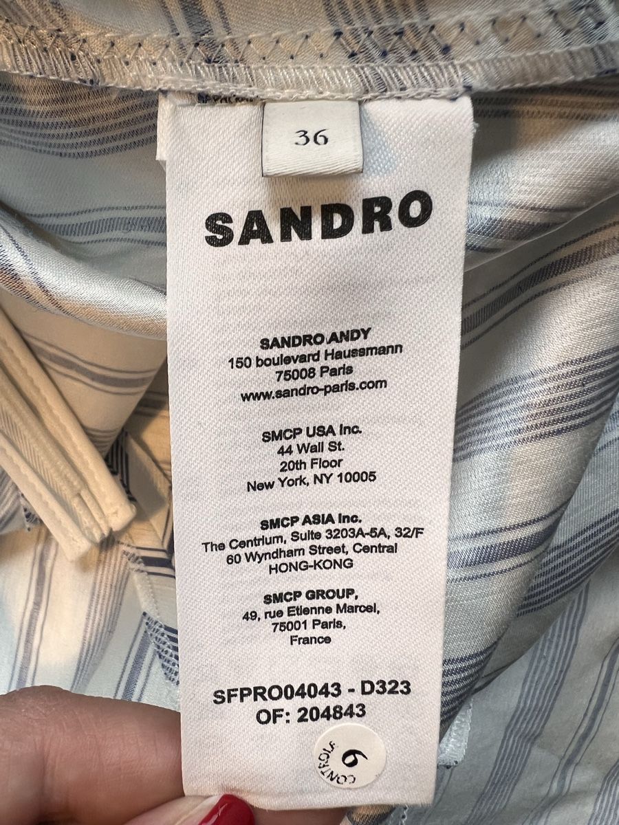 Sandro Vestiti: SANDRO Kleid ungetragen Gr. 36 – Nuovo (secondo la descrizione) da Zürich venduto da car_x52z 9