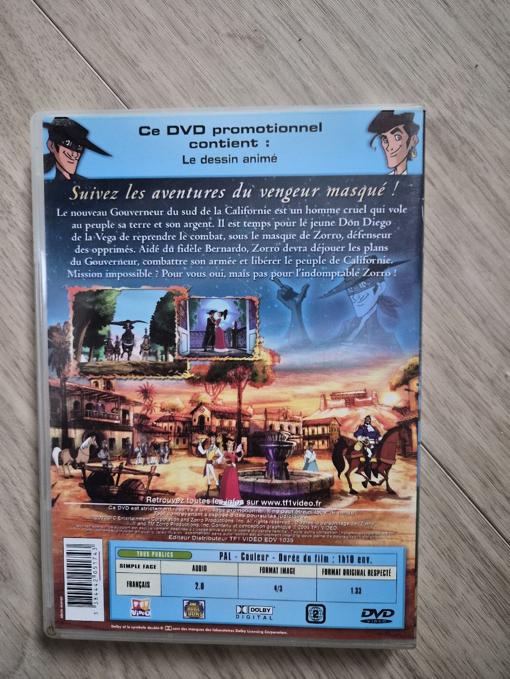 Tutti i DVDs: DVD Zorro, l'indomptable – Usato da La Joux FR venduto da car_ck96 2
