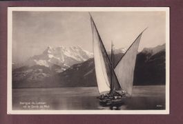 BARQUE DU LEMAN - Dents du Midi