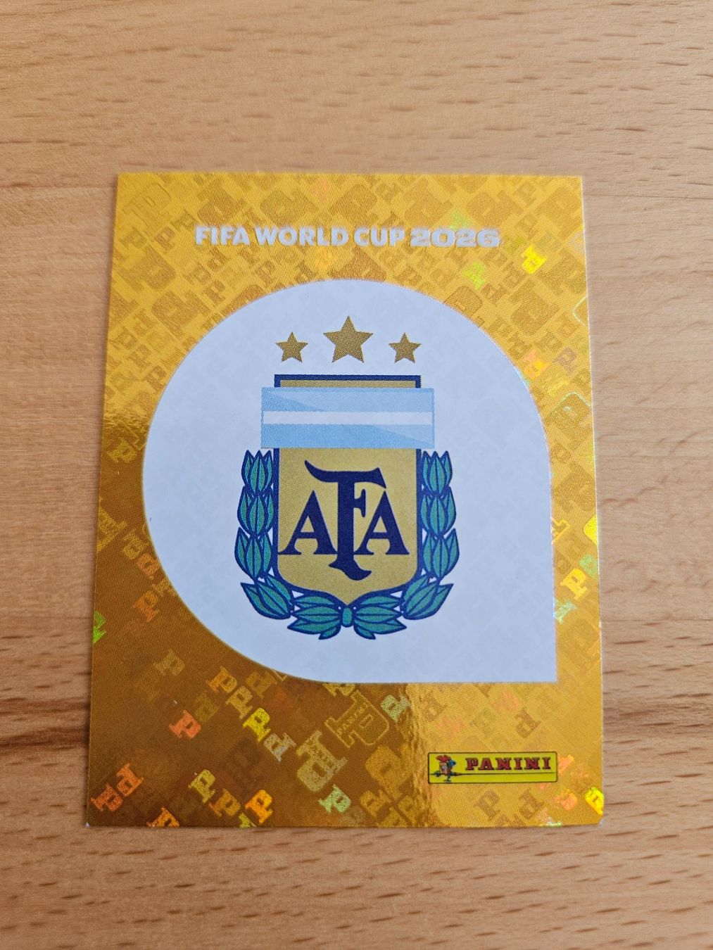Panini Carte collezionabili: Panini WM 2026 ARG 1 – Nuovo (secondo la descrizione) da Winterthur venduto da melac