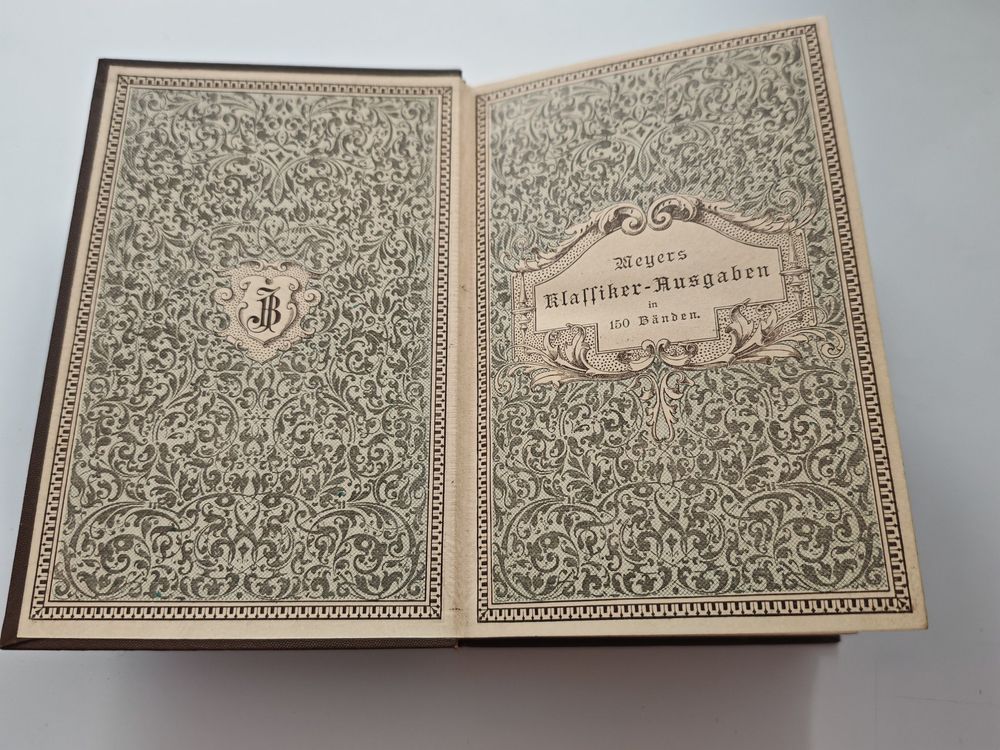 Livres: LUDWIG KELLERMANN – Schillers Werke, 1. Band (nach 1895) – D'occasion à Zuerich par Antiquarium 3