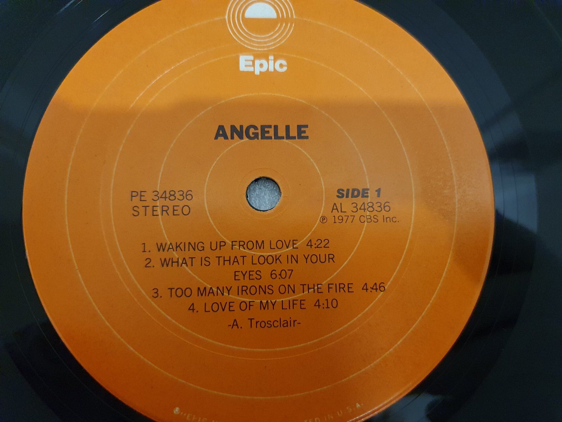 Schallplatten: Angelle – Angelle – Gebraucht aus Uster von Vinyl-Leidenschaft 3