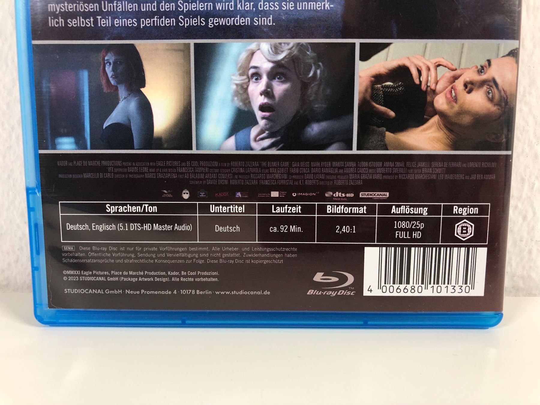 Tutti i DVDs: The Bunker Game (2022) - Bluray – Usato da Bern venduto da McFlurry_08 2