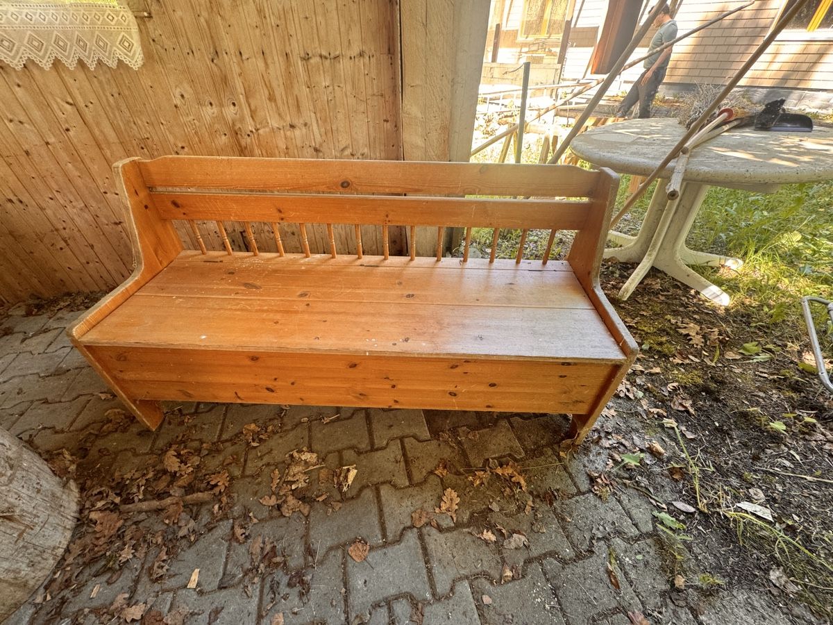 Panchine: Sitzbank mit Stauraum, Shabby Chic – Usato da Schwarzsee venduto da Yellowyellow
