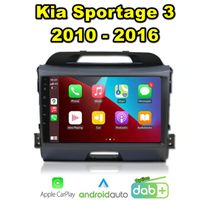 Autoradio Kia Sportage (2010-2016) Bluetooth, Carplay, DAB+