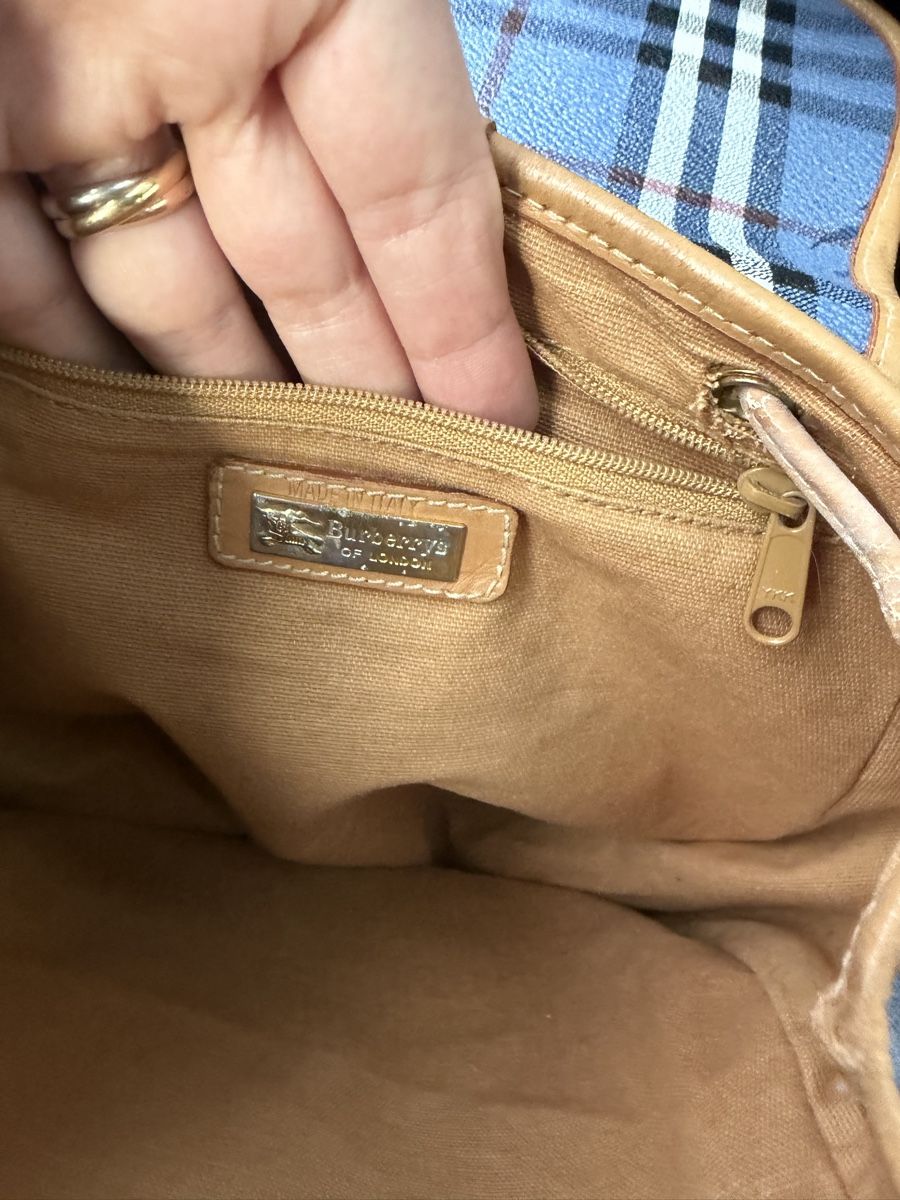 Burberry Zaini: Vintage Burberry backpack – Usato da Schaffhausen venduto da Nadiuna 4