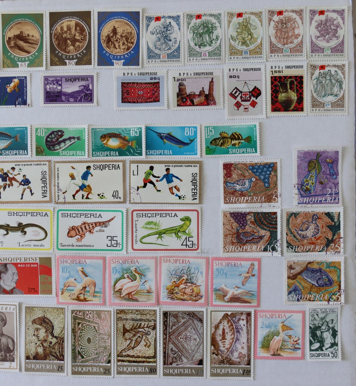 Tutti i francobolli: Briefmarken aus Albanien – Usato da Oberentfelden venduto da lakipul 2