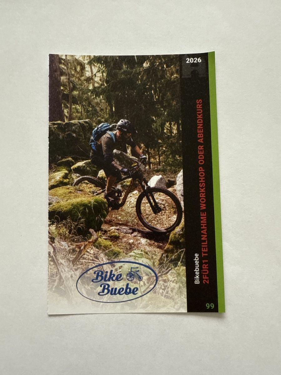 Buoni: 2für1 Gutschein Bikebuebe – Nuovo (secondo la descrizione) da Veltheim AG venduto da N377Y